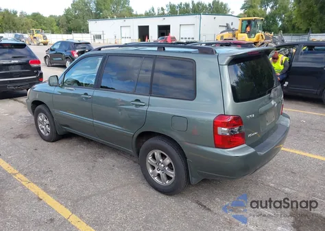 2007 Toyota Highlander V6 from USA, damaged, VIN JTEEP21A870197445